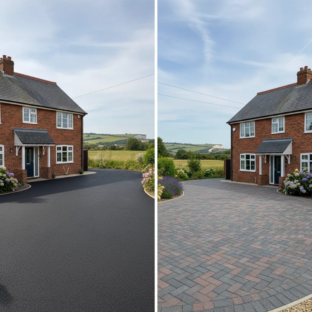 Driveway Resurfacing: Tarmac vs. Block Paving for Folkestone Homes