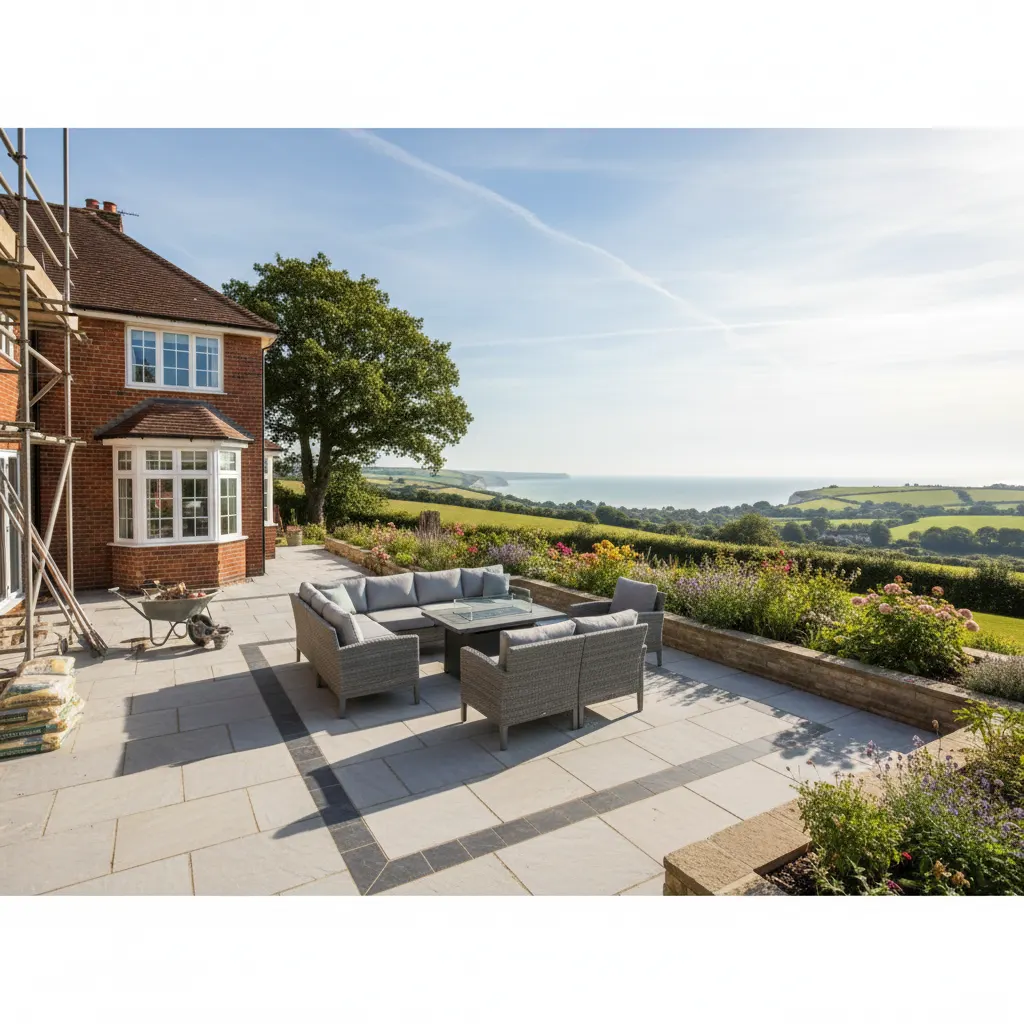 How much does a patio cost in Folkestone in 2025?