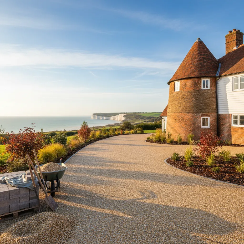The best time of year to have a driveway laid in Folkestone