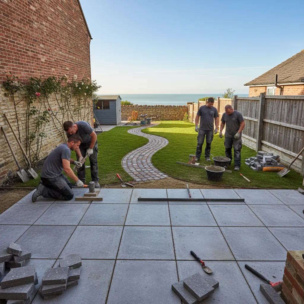 Patios & Paving Folkestone, Kent | Folkestone Landscaping Co.